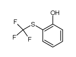 2-hydroxyphenyl trifluoromethyl sulfide结构式