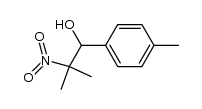 2-methyl-2-nitro-1-(p-tolyl)propan-1-ol Structure