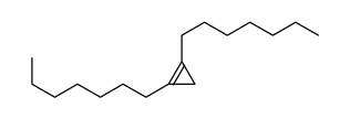 1,2-diheptylcyclopropene结构式