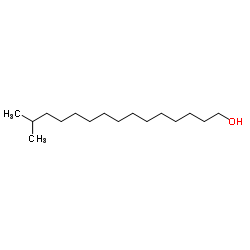 14-Methyl-1-pentadecanol Structure