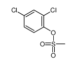 (2,4-dichlorophenyl) methanesulfonate Structure