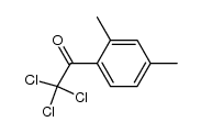 2,2,2-trichloro-1-(2,4-dimethyl-phenyl)-ethanone Structure