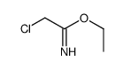 2-chloro-Ethanimidic acid, ethyl ester Structure