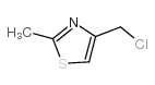 4-(氯甲基)-2-甲基-1,3-噻唑结构式