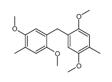 bis(2,5-dimethoxy-4-methylphenyl)methane结构式