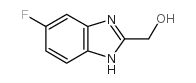 (5-氟-1H-苯并咪唑-2-基)甲醇结构式