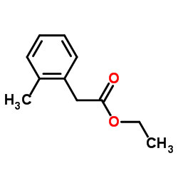 Ethyl (2-methylphenyl)acetate structure