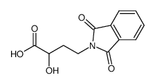 4-(1,3-Dioxoisoindolin-2-yl)-2-hydroxybutanoic acid Structure