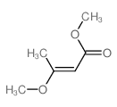 methyl (E)-3-methoxybut-2-enoate Structure