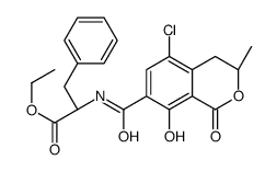 Ochratoxin C结构式
