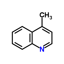 4-甲基喹啉结构式