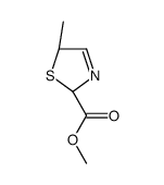 methyl (2R,5R)-5-methyl-2,5-dihydro-1,3-thiazole-2-carboxylate结构式