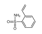 Benzenesulfonamide, 2-ethenyl- (9CI) Structure