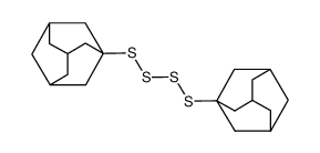 di-adamantan-1-yl-tetrasulfane Structure