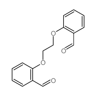 2-[2-(2-甲烷酰苯氧基)乙氧基]苯甲醛结构式