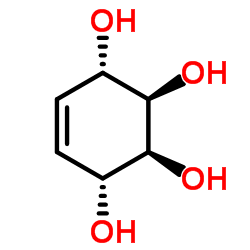(1R,2S,3R,4S)-5-Cyclohexene-1,2,3,4-tetrol Structure