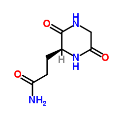 环(甘氨酰-谷氨酰胺)结构式