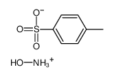 hydroxylammonium 4-methylbenzenesulphonate Structure