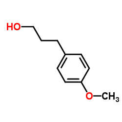 3-(4-甲氧基苯)-1-丙醇结构式