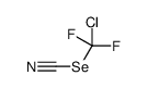 [chloro(difluoro)methyl] selenocyanate结构式