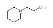 1-propylpiperidine Structure