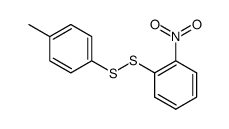 4-methylphenyl 2-nitrophenyl disulfide结构式
