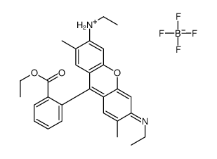四氟硼酸罗丹明 6G结构式