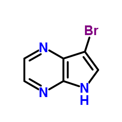 7-bromo-5H-pyrrolo[2,3-b]pyrazine Structure
