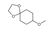 8-methoxy-1,4-dioxaspiro[4.5]decane Structure