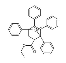 7,7-Dimethyl-1,4,5,6-tetraphenyl-7-silabicyclo[2.2.1]hept-5-ene-2-carboxylic acid ethyl ester picture