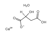 L-malic acid , calcium-L-hydrogen malate Structure