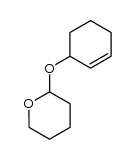 2-(cyclohex-2-en-1-yloxy)tetrahydro-2H-pyran结构式