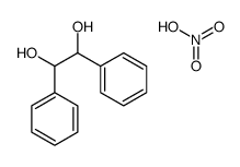 1,2-diphenylethane-1,2-diol,nitric acid Structure
