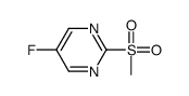 5-氟-2-(甲基磺酰基)嘧啶结构式