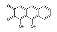 1,9-dihydroxyanthracene-2,3-dione结构式