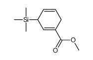 methyl 3-trimethylsilylcyclohexa-1,4-diene-1-carboxylate结构式