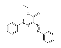 ethyl 2-phenyldiazenyl-2-(phenylhydrazinylidene)acetate Structure