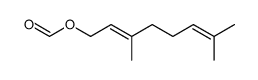 Ameisensure-3,7-dimethyl-oct-2,6-en-1-ylester结构式