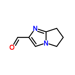 6,7-二氢-5H-吡咯[1,2A]咪唑-2-甲醛结构式