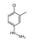 (4-氯-3-甲基苯基)-肼结构式