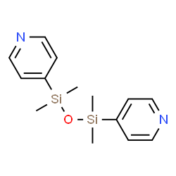 Pyridine, 4,4-(1,1,3,3-tetramethyl-1,3-disiloxanediyl)bis- (9CI)结构式