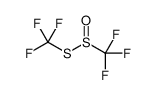 trifluoro(trifluoromethylsulfinylsulfanyl)methane结构式