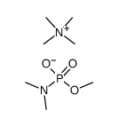 dimethyl-amidophosphoric acid monomethyl ester, tetramethylammonium salt Structure