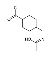 4-(acetamidomethyl)cyclohexane-1-carbonyl chloride Structure