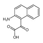 (2-amino-[1]naphthyl)-glyoxylic acid结构式