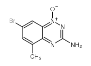 7-BROMO-5-METHYL-1,2,4-BENZOTRIAZIN-3-AMINE-1-OXIDE Structure
