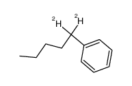 Pentylbenzene-α,α-d2 Structure