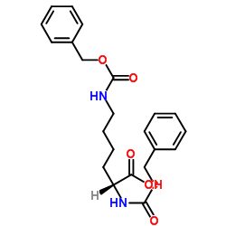 N2,N6-Bis[(benzyloxy)carbonyl]lysine structure