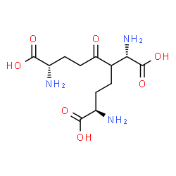 N(2)-(gamma-D-glutamyl)-meso-2,2'-diaminopimelic acid structure