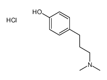 4-(3-dimethylaminopropyl)phenol hydrochloride结构式